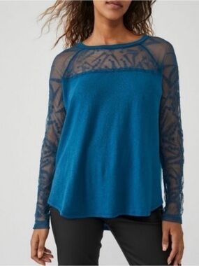 Free People Mixed Media Top